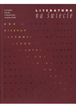 Literatura na świecie Nr 9 10
