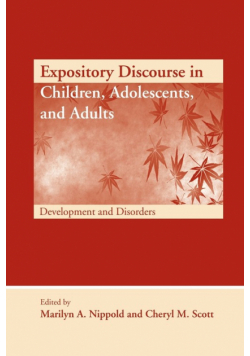 Expository Discourse in Children, Adolescents, and Adults