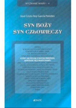 Syn Boży Syn Człowieczy