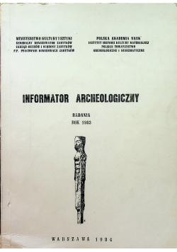 Informator Archeologiczny badania 1983