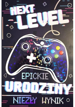 Karnet B6 DK-847 Urodziny gracz