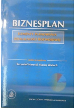 Biznesplan Elementy planowania działalności rozwojowej