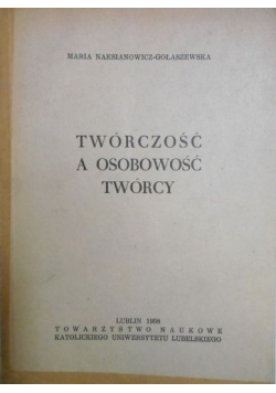 Twórczość a osobowość twórcy