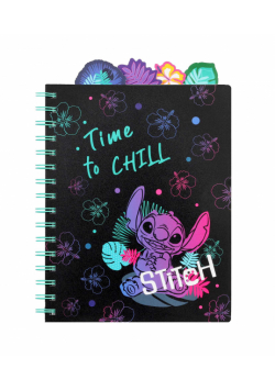 Kołobrulion A5 Disney Black Stitch 100 kartek wzór 3