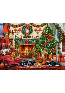 Puzzle 260 Cozy Fireplace B-27668-2