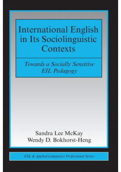 International English in Its Sociolinguistic Contexts