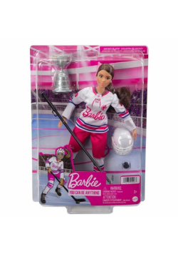Barbie Lalka Sporty zimowe Hokej