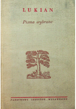 Lukian Pisma wybrane