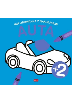 Auta Kolorowanka z naklejkami