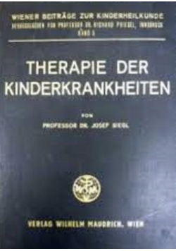 Therapie der Kinderkrankheiten