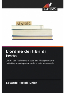 L'ordine dei libri di testo