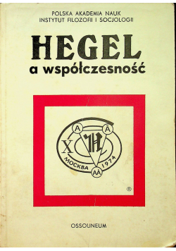Hegel a współczesność