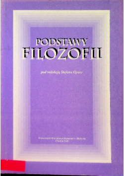 Podstawy filozofii