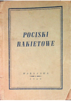 Pociski rakietowe