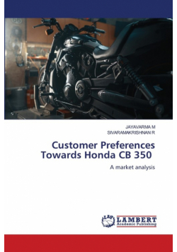 Customer Preferences Towards Honda CB 350