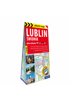 Plastic map Lublin, Świdnik - plan miasta 1:20 000