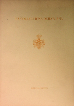 Ex collectione Dzikoviana