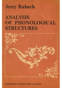 Analysis of phonological structures + AUTOGRAF Rubach