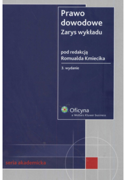 Prawo dowodowe: Zarys wykładu