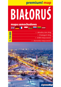 Białoruś mapa samochodowa 1:150 000