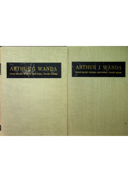 Arthur i Wanda 2 tomy 1928r