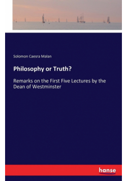 Philosophy or Truth?