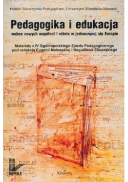 Pedagogika i edukacja wobec nowych wspólnot i różnic w jednoczącej się Europie