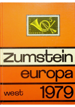 Zumstein briefmarken katalog Europa West 1979