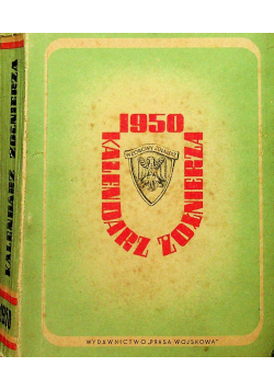 Kalendarz żołnierza na rok 1950  1949 r.
