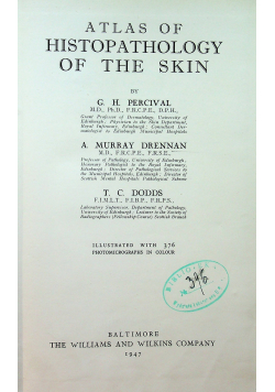 Atlas of histopathology of the skin reprint