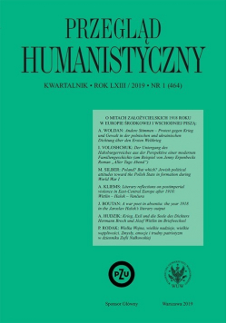 Przegląd Humanistyczny 2019/1 (464)