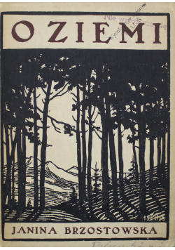 O ziemi i mej miłości 1925 r.