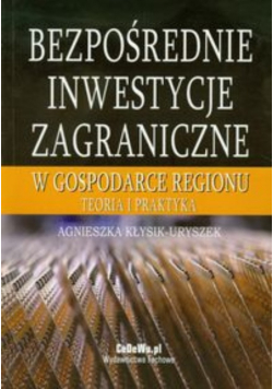 Bezpośrednie inwestycje zagraniczne