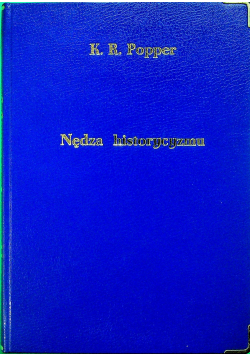 Nędza Historycyzmu