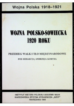 Wojna Polsko Sowiecka 1920 roku