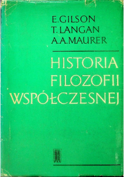 Historia filozofii współczesnej