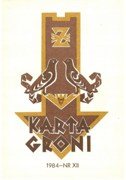 Karta Groni nr XII
