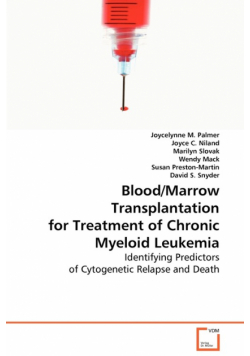 Blood/Marrow Transplantation for Treatment of Chronic Myeloid Leukemia