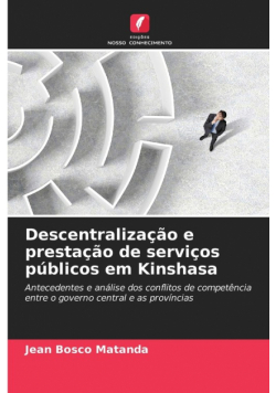 Descentralização e prestação de serviços públicos em Kinshasa