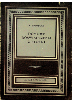 Domowe doświadczenia z fizyki