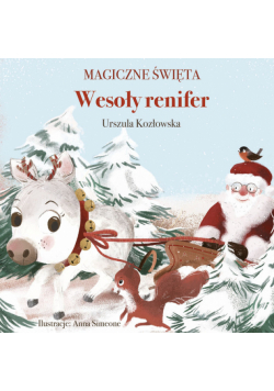 Magiczne święta Wesoły renifer