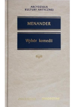 Menander Wybór komedii
