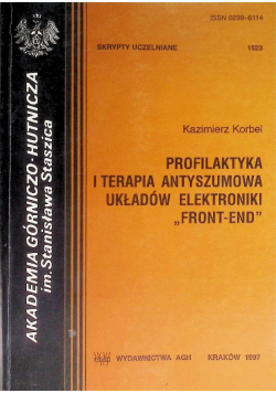 Profilaktyka i terapia antyszumowa układów elektroniki "front-end" Korbel