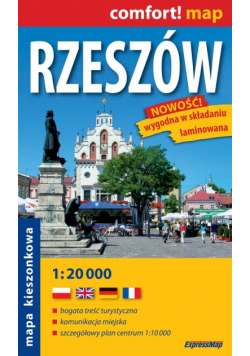 Rzeszów plan miasta 1:20 000