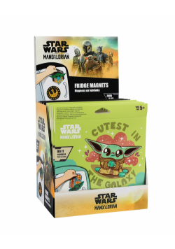 Magnes na lodówkę Mandalorian 1szt.mix