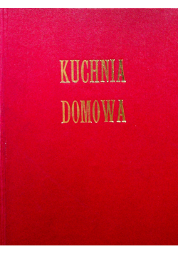Kuchnia Domowa 1929 r.