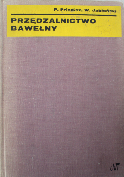 Przędzalnictwo bawełny