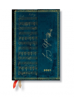 Kalendarz książkowy mini 2021 12M Schubert
