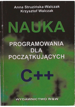 Nauka C++ Programowania dla początkujących