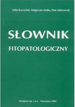 Słownik fitopatologiczny + AUTOGRAF Kryczyński